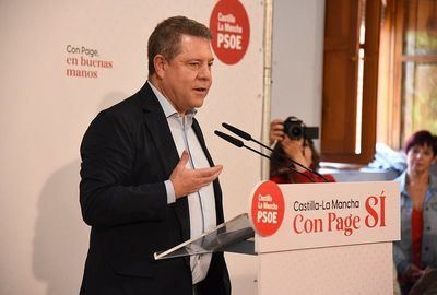 García-Page pide a los candidatos de Vox en CLM que digan si apoyan o no el trasvase Tajo-Segura