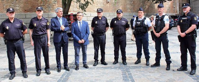 La Policía Nacional francesa patrullará el casco histórico de Toledo durante 15 días