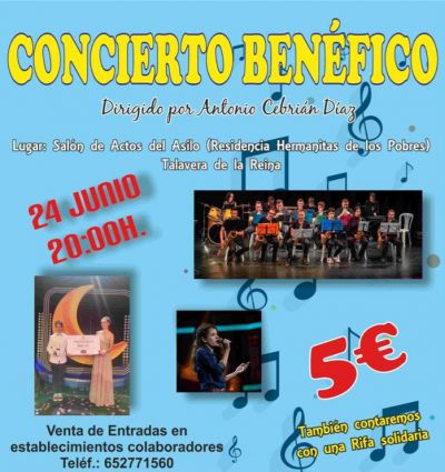 Talavera: Concierto benéfico para la residencia de las Hermanitas de los Pobres