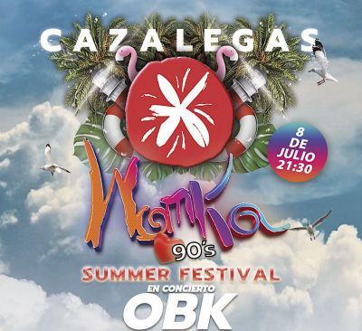 Llega a Cazalegas el Womka 90's Summer Festival