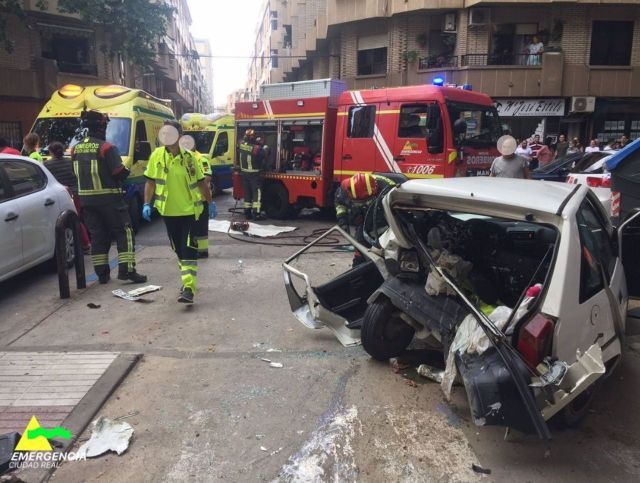 Accidente en Puertollano. - EMEGENCIA 1006