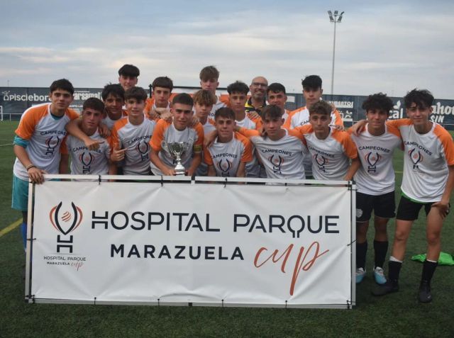 Éxito rotundo del torneo ´Hospital Parque Marazuela Cup'