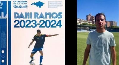 El central Dani Ramos renueva con el CF Talavera: "Es un placer"