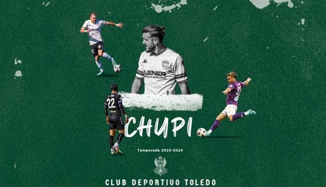 Chupi refuerza más el ataque del CD Toledo