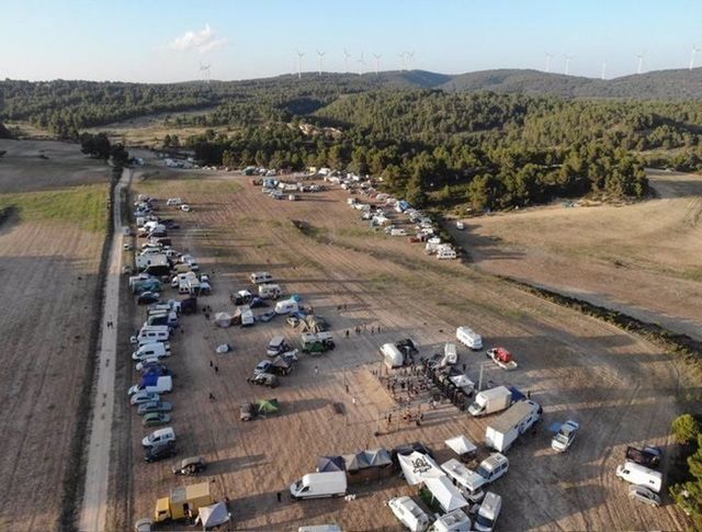 Fiesta ilegal en un paraje de Almansa. - ALMANSA EMERGENCIAS