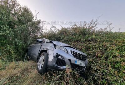 Accidente en Cazalegas: una joven herida tras salirse de la vía