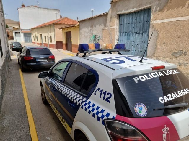 La Policía Local de Cazalegas recupera un Audi A6 Quattro robado en Getafe