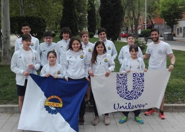 Gran actuación del CN Aqüis en la Copa Regional de Clubes de Natación