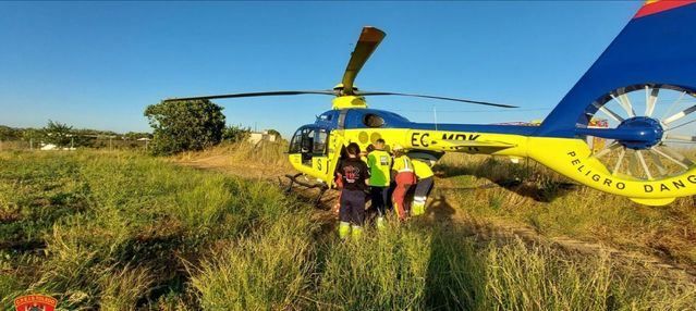 En estado grave los heridos arrollados por un tren en Calera y Chozas