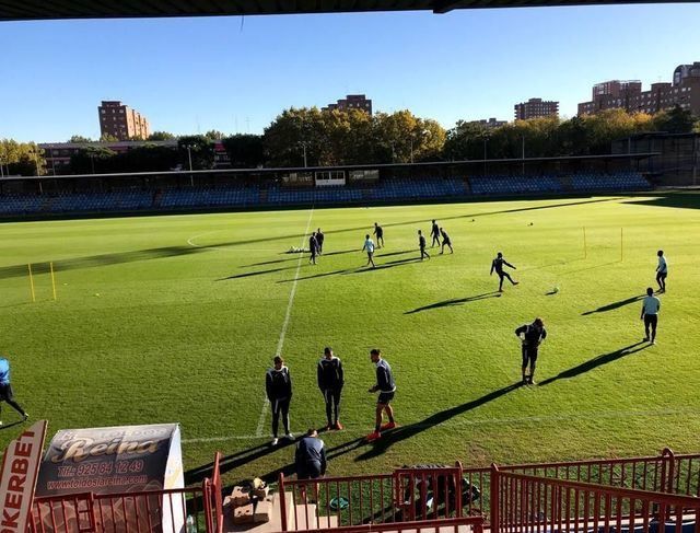 Campo de fútbol - Imagen de archivo 