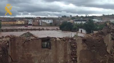 Noche de terror en un pueblo de Cuenca por las inundaciones: fueron evacuados