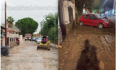 Una tromba de agua inunda Hormigos: casas anegadas y coches arrastrados