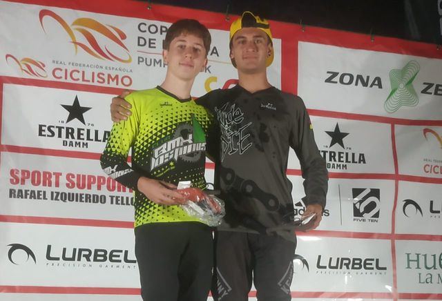 Los hermanos Heras Moreno: oro y plata en la Copa de España de Pump Track