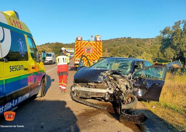 Accidente en Mejorada (Toledo) / Foto: @cpeistoledo