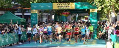 La Carrera Solidaria de Fundación Eurocaja Rural Contra la ELA llena las calles de Toledo