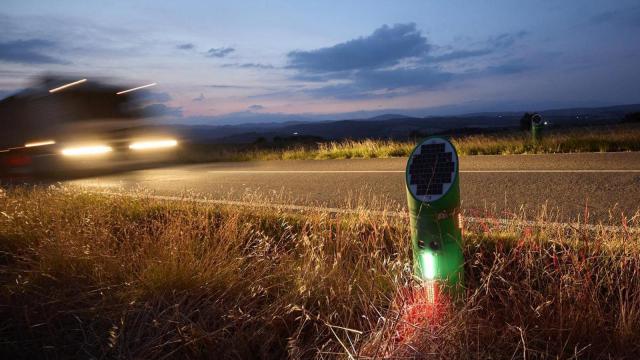 Las luces LED y los ultrasonidos que alertan a la fauna y evitan accidentes en las carreteras de Toledo