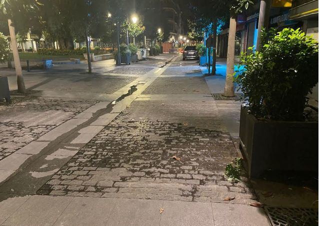 Piden una mejora en el riego de la calle Trinidad 