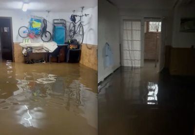 La borrasca Aline azota Talavera: inundaciones en los chalets de 'Gil'