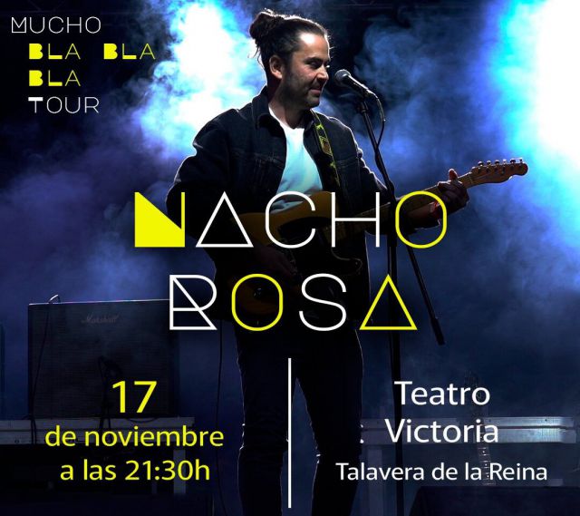 Nacho Rosa llega en concierto a Talavera