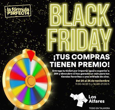 Los Alfares prepara un Black Friday repleto de premios