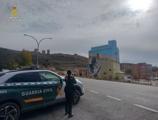 La Guardia Civil detiene a tres personas por robo y daños en Molina de Aragón