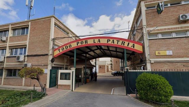 El actual cuartel de la Guardia Civil en Toledo