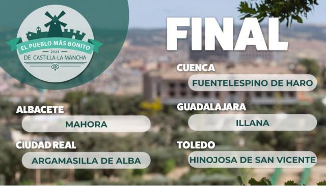 CMM elige 'El Pueblo Más Bonito de Castilla-La Mancha' en su gran final