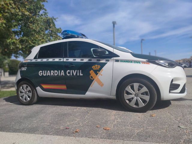 magen de recurso de un vehículo de la Guardia Civil. - EUROPA PRESS