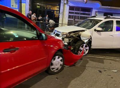 Impactante colisión en una de las vías más importantes de Talavera de la Reina