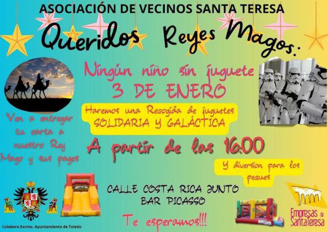 Este barrio de Toledo promueve una recogida solidaria de juguetes