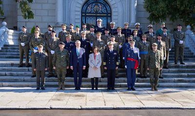 Ucrania condecora en Toledo a una treintena de militares españoles por el compromiso con la formación de sus Fuerzas Armadas