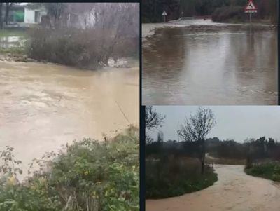 Los impactantes vídeos de las inundaciones en pueblos de la comarca de Talavera