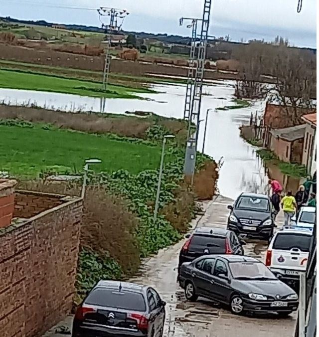 Así azota el temporal a Puente del Arzobispo