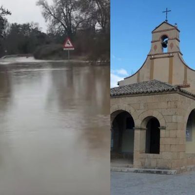 La borrasca se ceba con Oropesa: inundaciones, derrumbes...