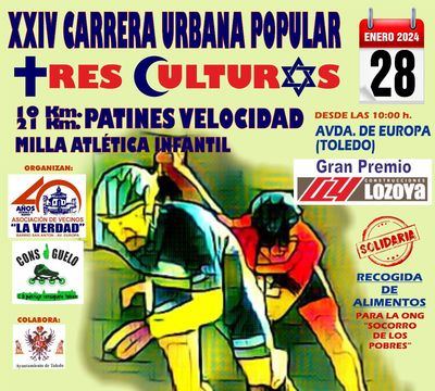 Todo preparado para la XXIV Carrera Urbana Popular Tres Culturas de Toledo