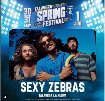 OFICIAL: Sexy Zebras se une al Talavera Spring Festival