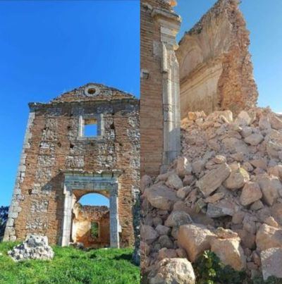 Denuncian el "alarmante estado de ruina" de una histórica ermita de CLM