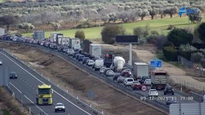 Atención: ¿Vas dirección Madrid? Hay retenciones en la A-5 cerca de Talavera