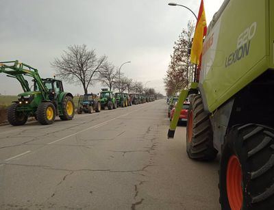 La jornada de marchas agrícolas a Madrid arranca con atascos