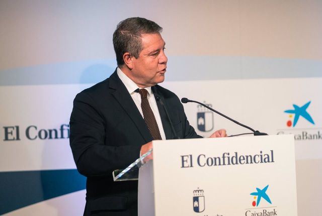 García-Page, en el foro de El Confidencial en Toledo - EUROPA PRESS / JUAN MORENO