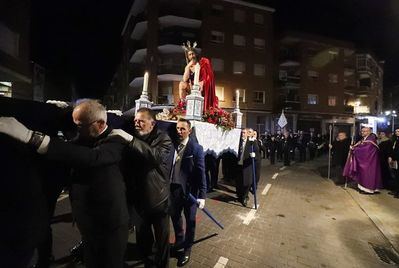 Así fue el Vía Crucis penitencial de Los Alfareros con el Cristo de la Voluntad