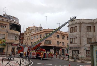 La borrasca Mónica se deja notar en Talavera: los bomberos actúan por fuertes vientos