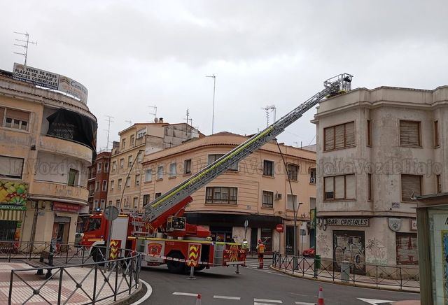 Efectos de la borrasca Mónica en Talavera