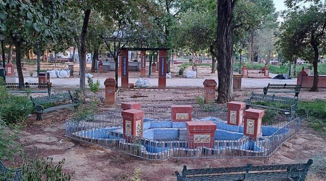 Descubren un obús de la Guerra Civil en los Jardines del Prado