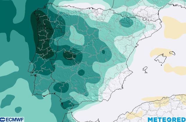 Previsión de marzo según Meteored