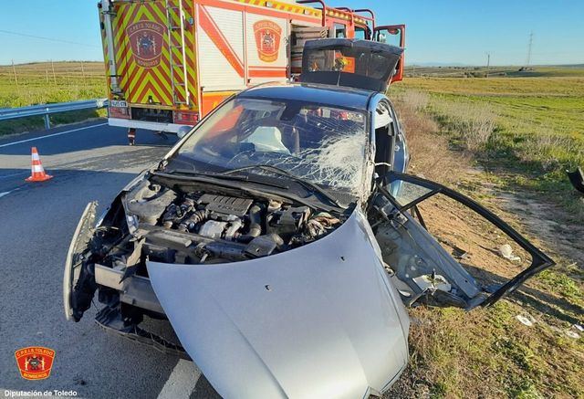 Accidente de tráfico en Camarena