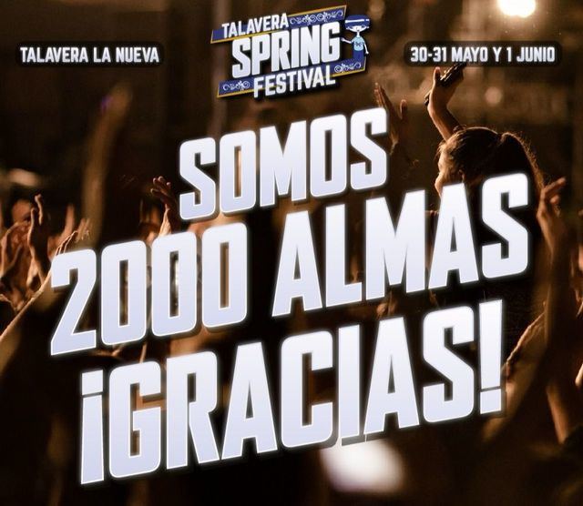 Las entradas para el Talavera Spring Festival están ‘volando’, ¿te vas a quedar sin la tuya?