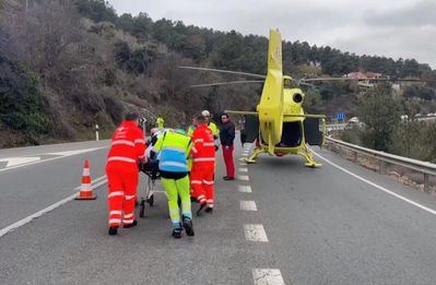 Tragedia en El Tiemblo: una fallecida y dos heridos en un accidente de tráfico