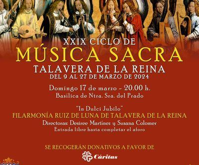 Talavera | Este domingo, nuevo concierto del XXIX Ciclo de Música Sacra