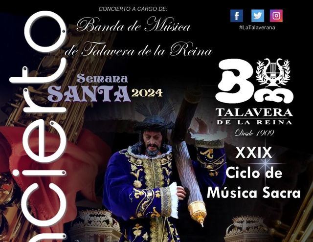 Concierto de la banda de Música de Talavera 